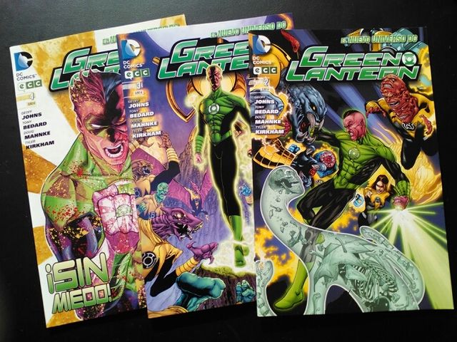 Green Lantern 2, 3 y 4 DC COMICS