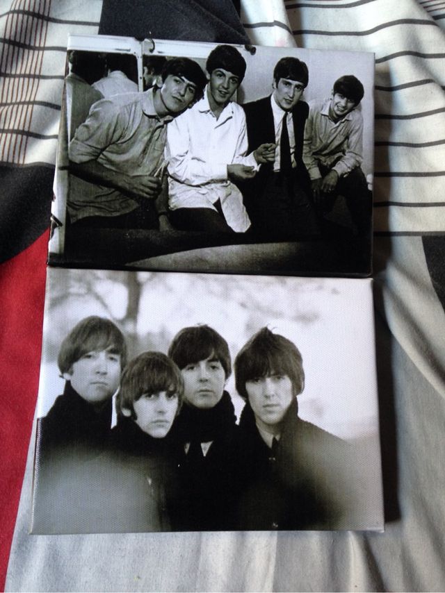 Dos fotos de The Beatles