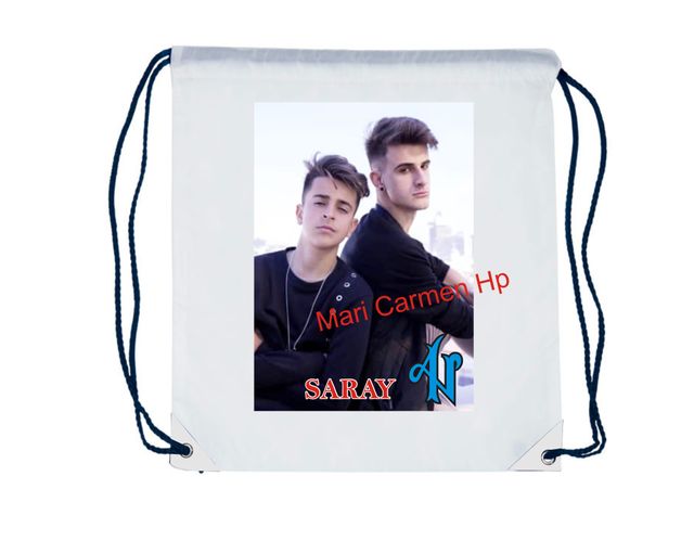 Mochila de saco personalizada