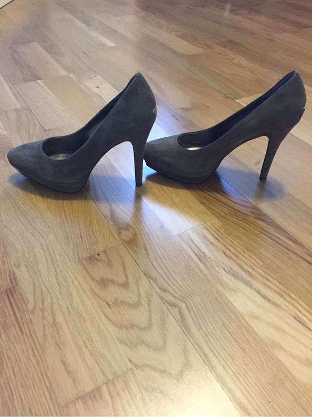 Zapatos grises de Liu-jo con plataforma delantera