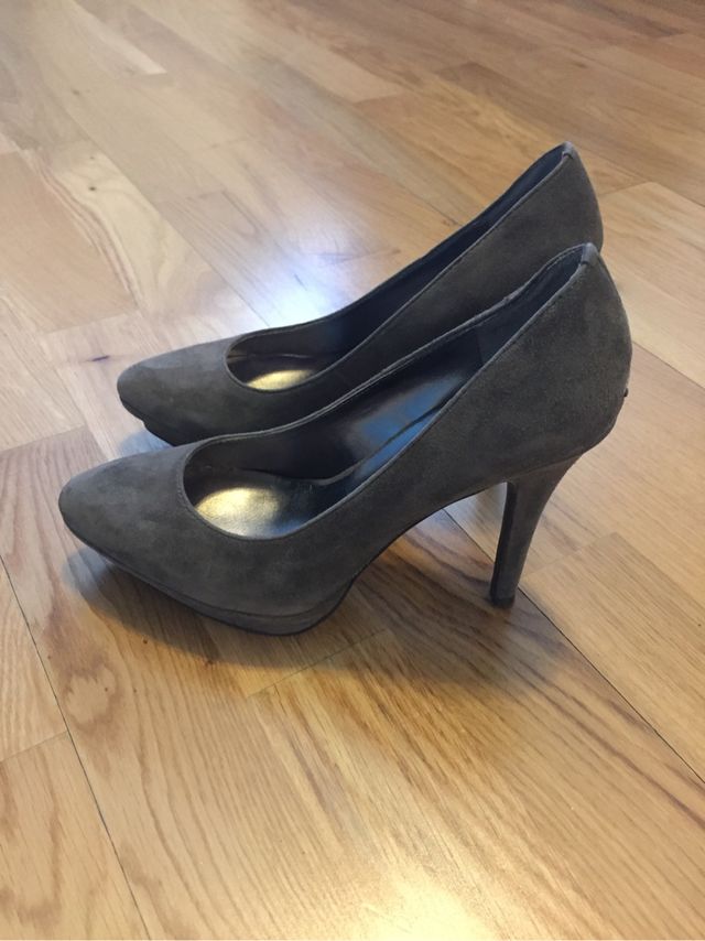 Zapatos grises de Liu-jo con plataforma delantera