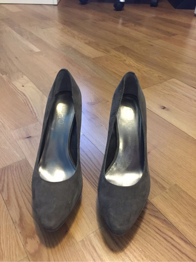 Zapatos grises de Liu-jo con plataforma delantera