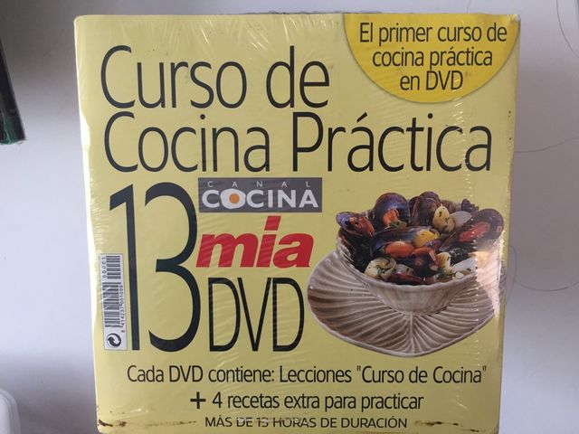 Dvd curso de cocina practica