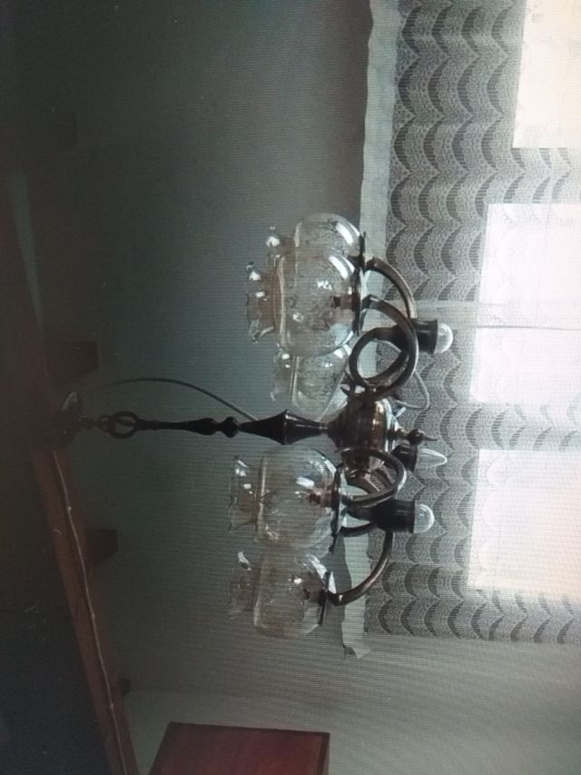 lampara de techo antigua