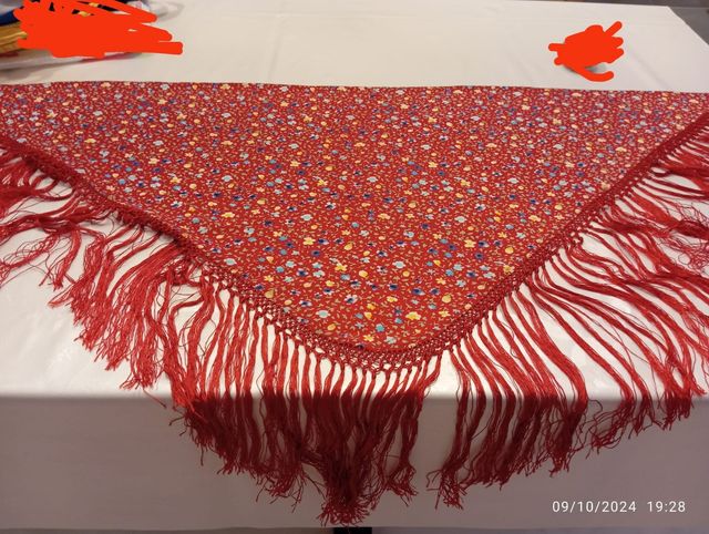 Traje flamenca nuevo verde pistacho de confección