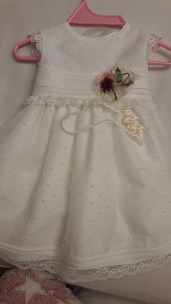 vestido bebe bautizo