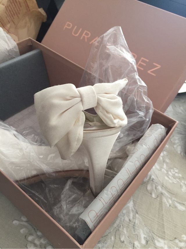 Zapatos boda Pura Lopez