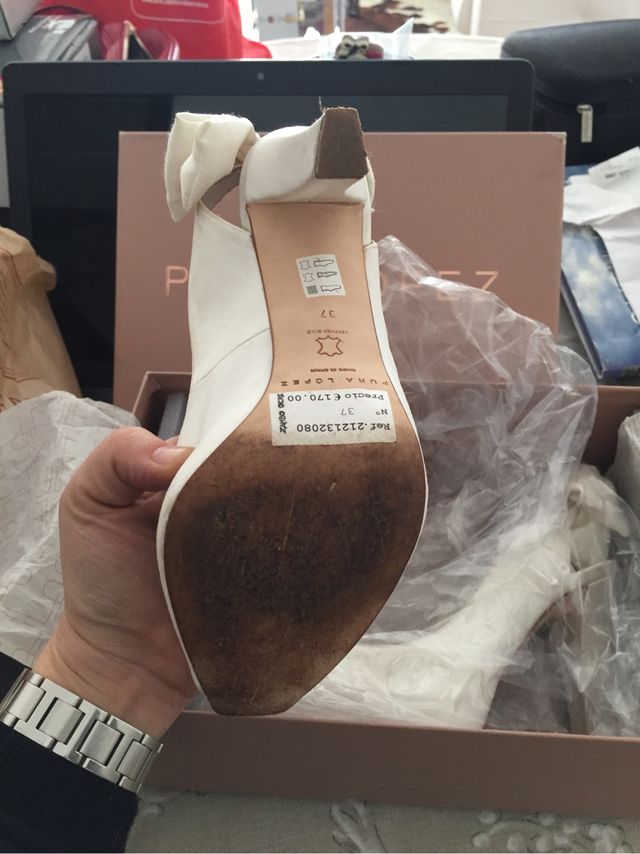 Zapatos boda Pura Lopez