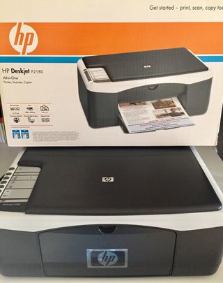 Impresora HP Deskjet f2180 de segunda mano por 38 EUR en Vera-Playa en  WALLAPOP