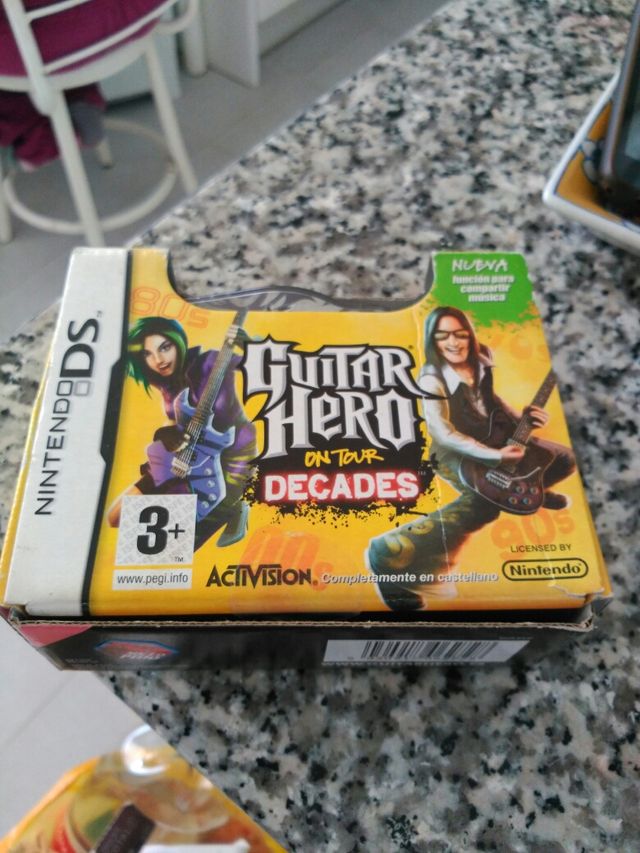 juego Nintendo DS Guitar Hero