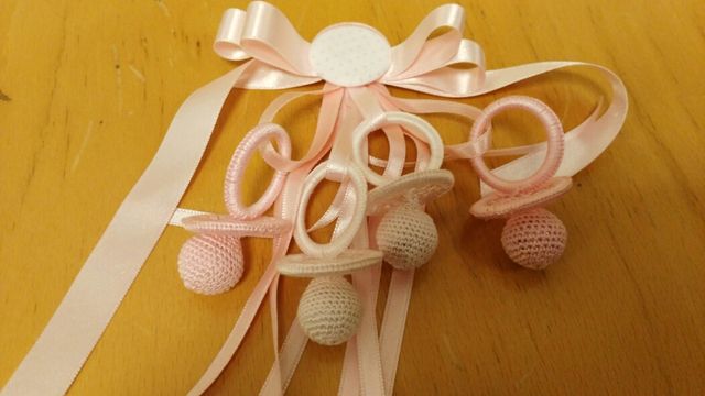 Chupetes de ganchillo