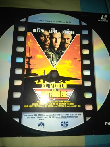 el vuelo del intruder laserdisc