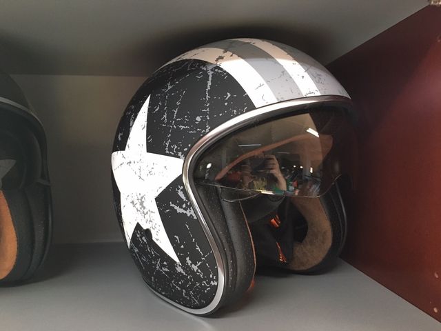 Casco origine cafe racer