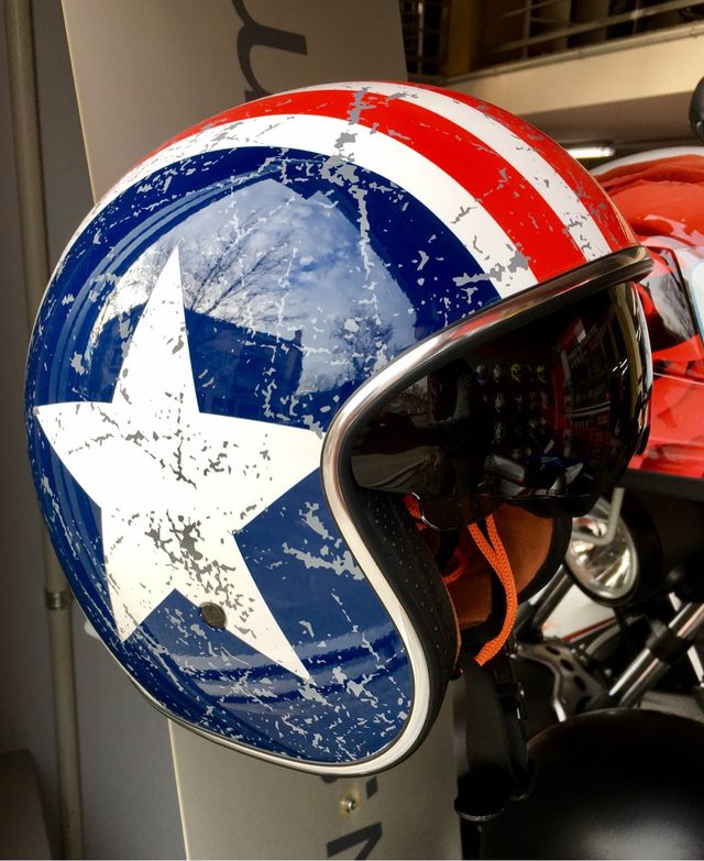 Casco origine cafe racer