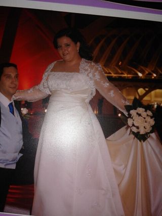vestido de novia talla 46 de segunda mano en wallapop