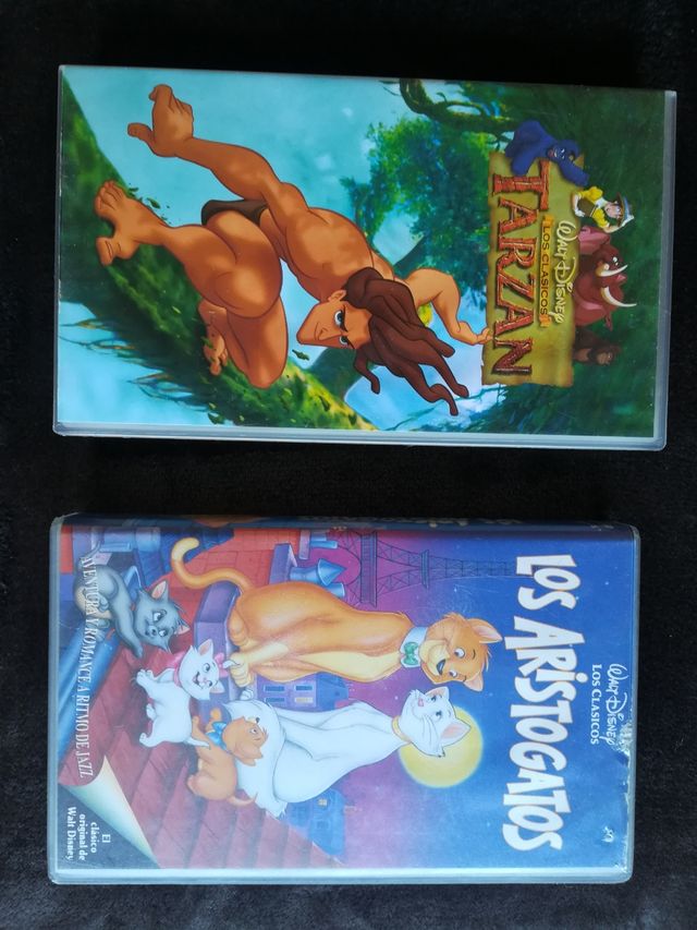 Cintas de VHS Disney clásicos originales años 90
