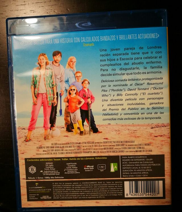 BLU-RAY NUESTRO ÚLTIMO VERANO EN ESCOCIA