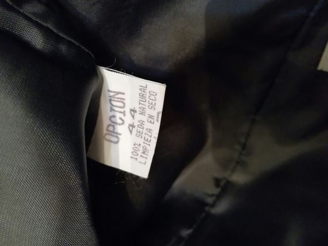 Vestido de seda con chaquetilla