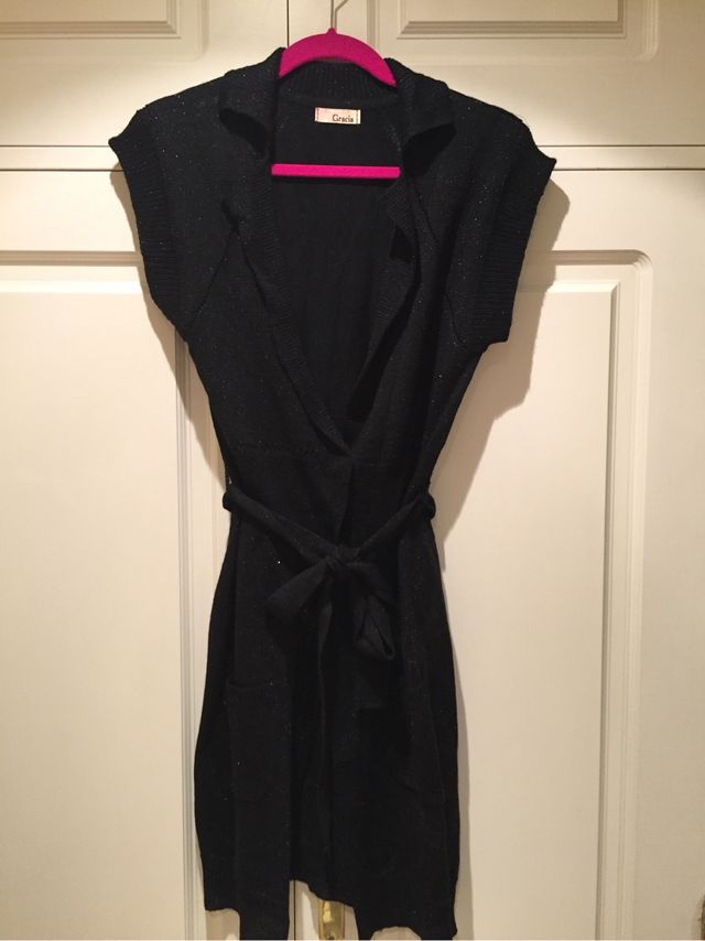 Giacca lunga in pile