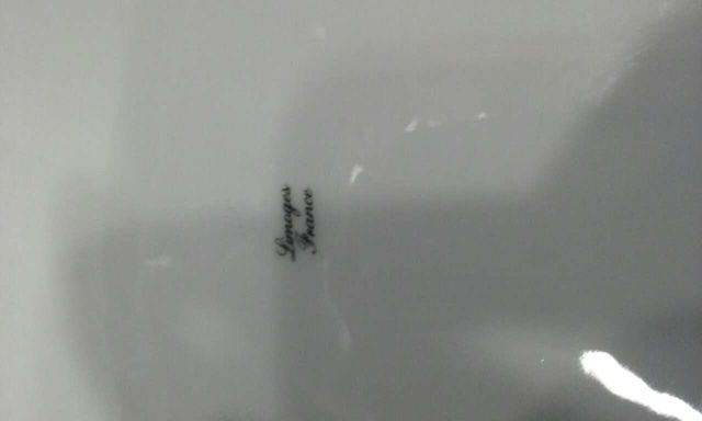 Plato porcelana fina Limoges. REBAJADO