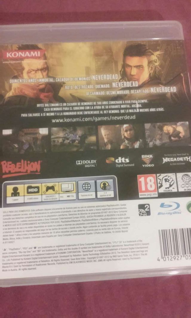 Neverdead-playstation 3