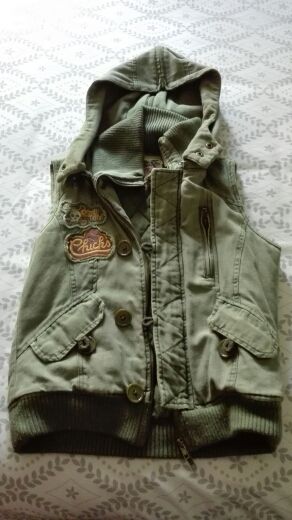 Chaleco Caqui  talla 36