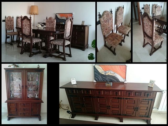 Conjunto muebles comedor vintage de segunda mano por 700 € en Palma ... Conjunto muebles comedor vintage de segunda mano por 700 € en Palma ...