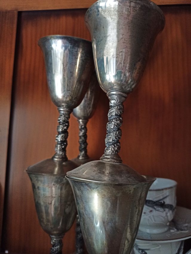 Copas de plata