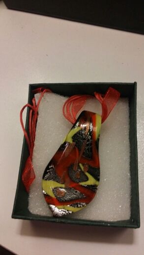 Colgante cristal murano