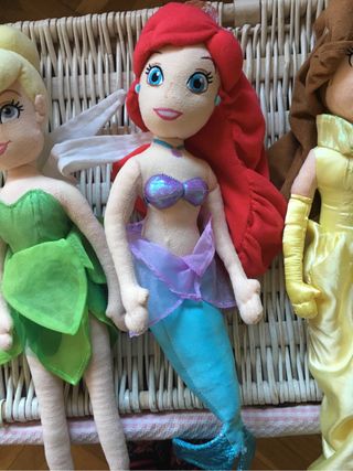 muñecas de trapo princesas disney