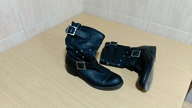 botas de piel hakei