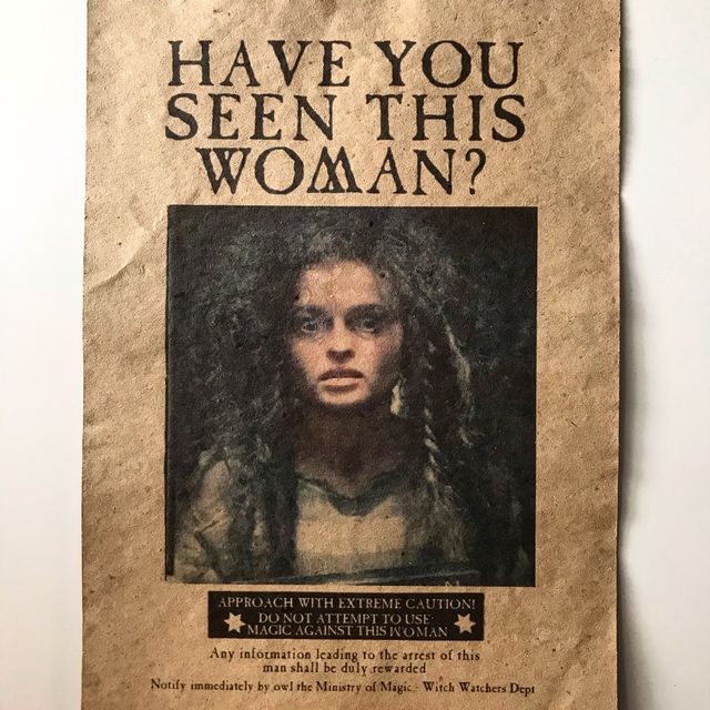 Cartel Bellatrix Lestrange