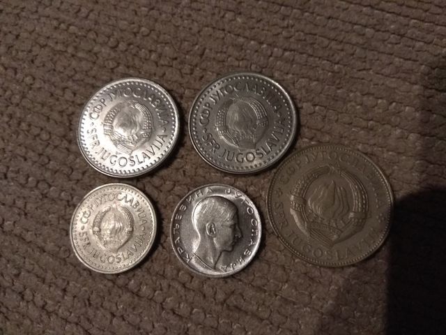 Monedas Yugoslavia