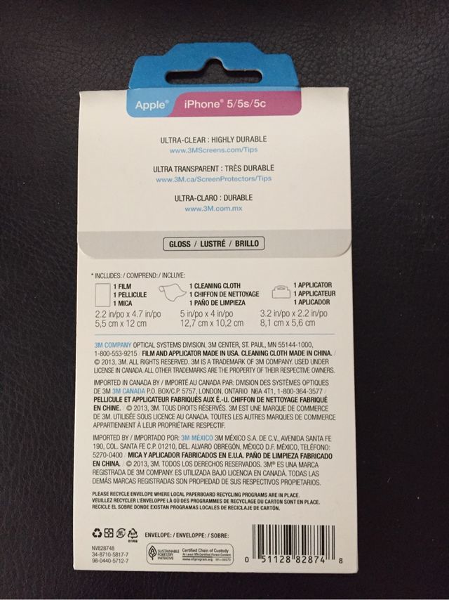 Protector pantalla iph5