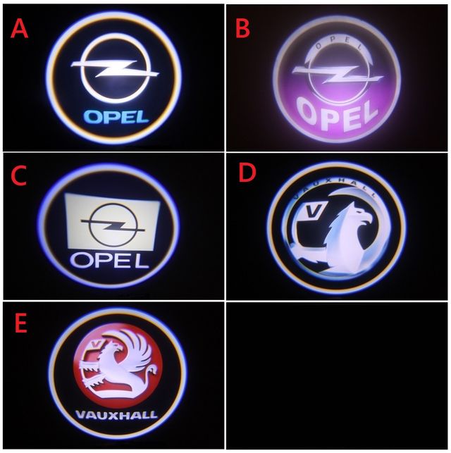 PROYECTORES LED PUERTAS LOGO OPEL