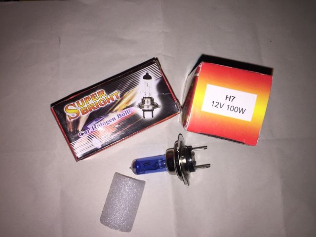 Bombillas H7 100w Blue