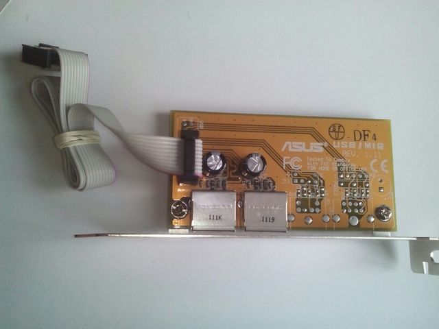 Tarjeta ampliación 2 puertos USB