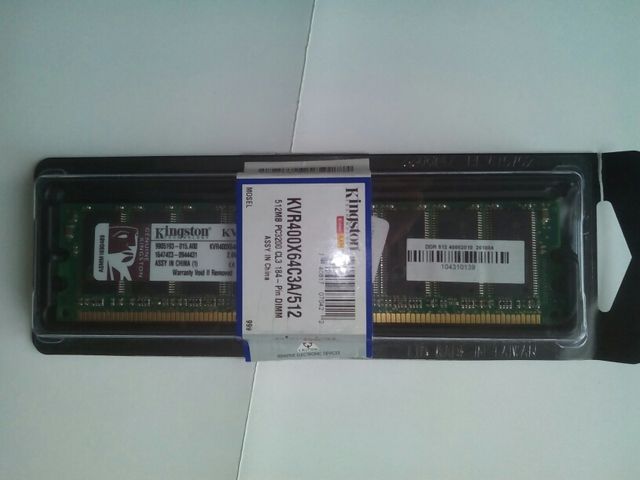 Memoria RAM 512Mb DDR400 Kingston