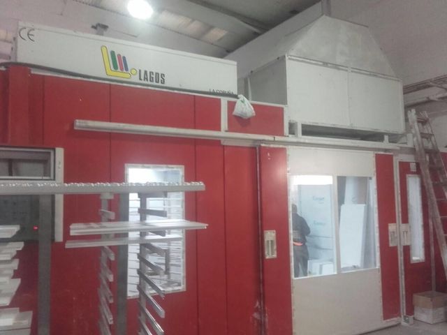 Cabina de pintura