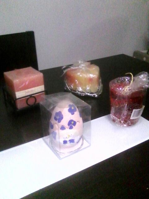 Velas decorativas/aroma.