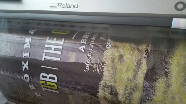 vinilo y lona impreso para distribución 6.90€ m2