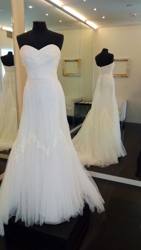 Vestido novia Rosa Clará