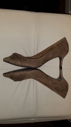 Zapatos tacón camel