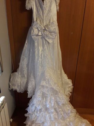 vestido de novia de segunda mano en burgos en wallapop