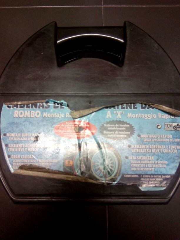Cadenas para la nieve Sin estrenar