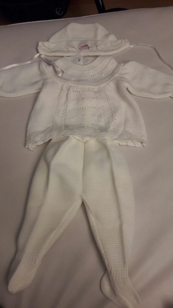 conjunto muy bonito blanco