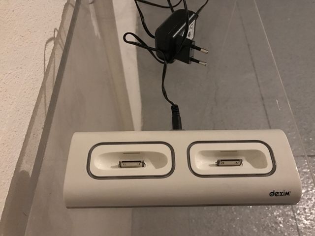 Cargador iphone/ipod doble