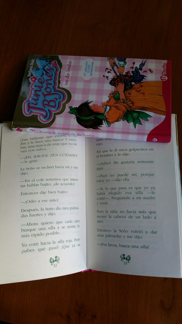 Libros "Junie B.Jones.n: 1 y 9