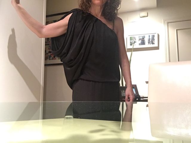 Vestido fiesta negro