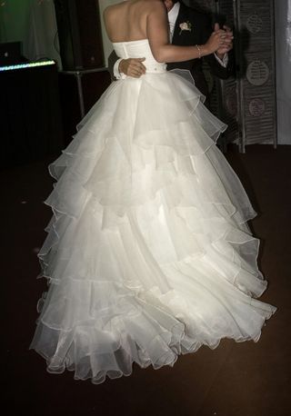vestido de novia de segunda mano en gijón en wallapop